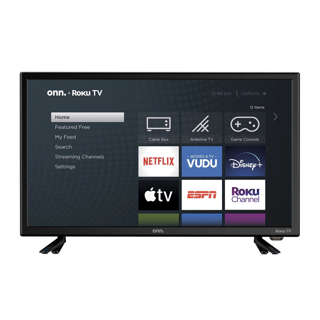 Restored Onn 24" Class HD (720P) Roku Sizemart LED TV (100012590) (Refurbished)