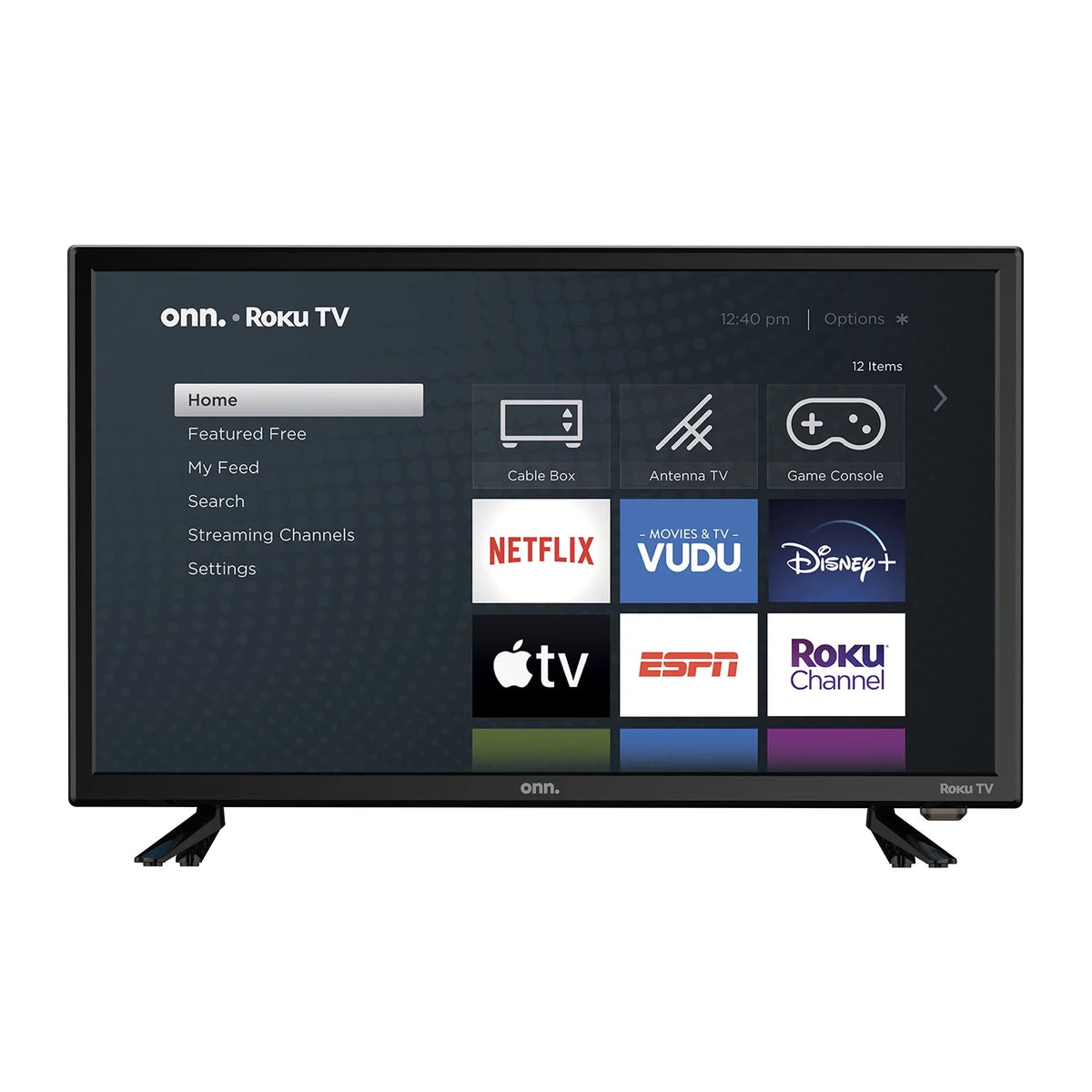 Restored Onn 24" Class HD (720P) Roku Sizemart LED TV (100012590) (Refurbished)