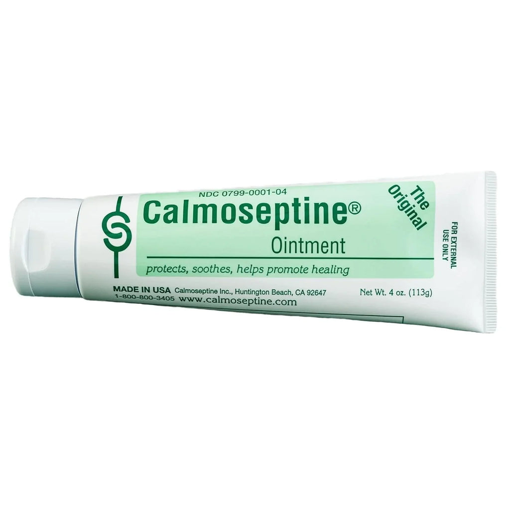 Calmoseptine Sizekin Healing Moisture Barrier Ointment - Effective for Wound Care, Diaper Rashes, Irritation, Burn, Cuts & Itching with Menthol & Zinc Oxide for Healthy Sizekincare - 4 Oz, Pack of 5
