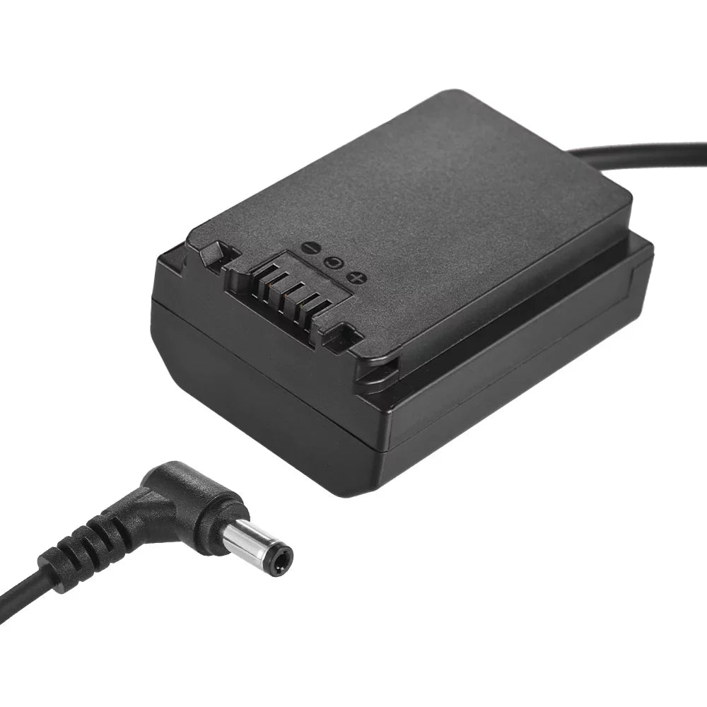 Andoer NP-FZ100 Dummy Battery Pack DC Coupler Connector Sizepring Cable for Sizeony A7III A9 A7RIII A7SizeIII