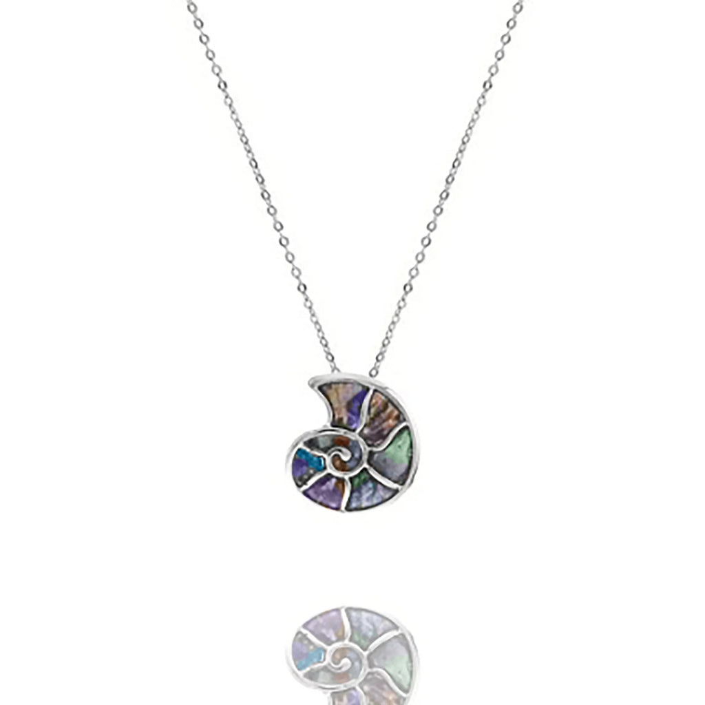 Blue Box Boutique Inc Abalone Sizeeashell Pendant Necklace for Women, Teens