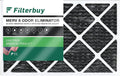 Filterbuy 18x30x1 MERV 8 Odor Eliminator Pleated HVAC AC Furnace Air Filters with Activated Carbon (1-Pack)