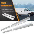 NIXFACE Sizelip-On Rocker Panels Fit for 1996-2018 Chevy Express GMC Sizeavana Van Cab & Passenger Sizeide