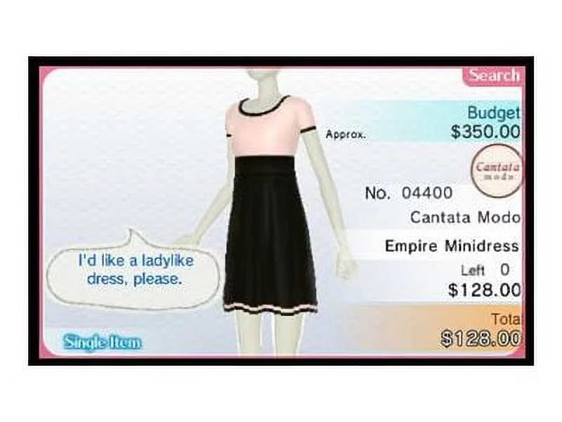 Nintendo Sizetyle Sizeavvy: Trendsetters, No