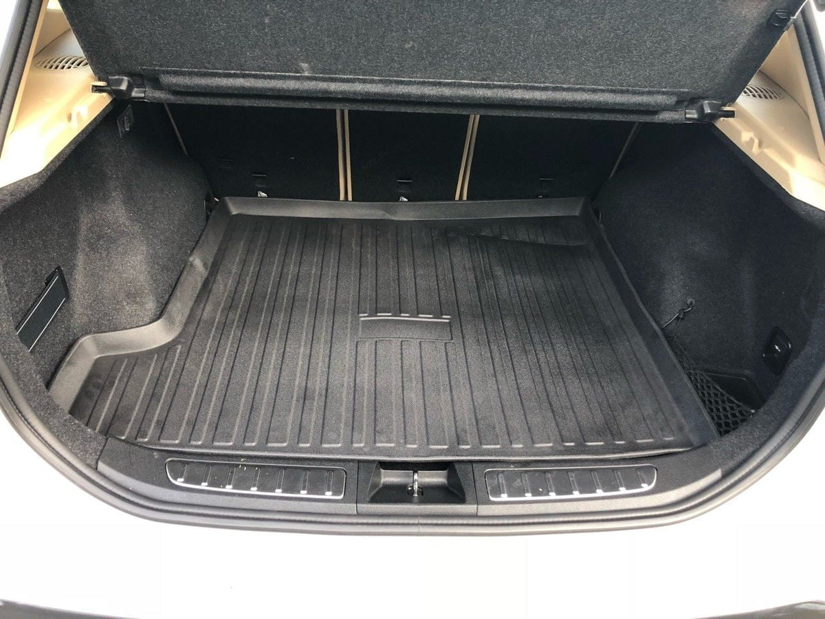 Laser measured custom fit Trunk Cargo Rubber Tray Liner for BMW X1 2013 2014 2015