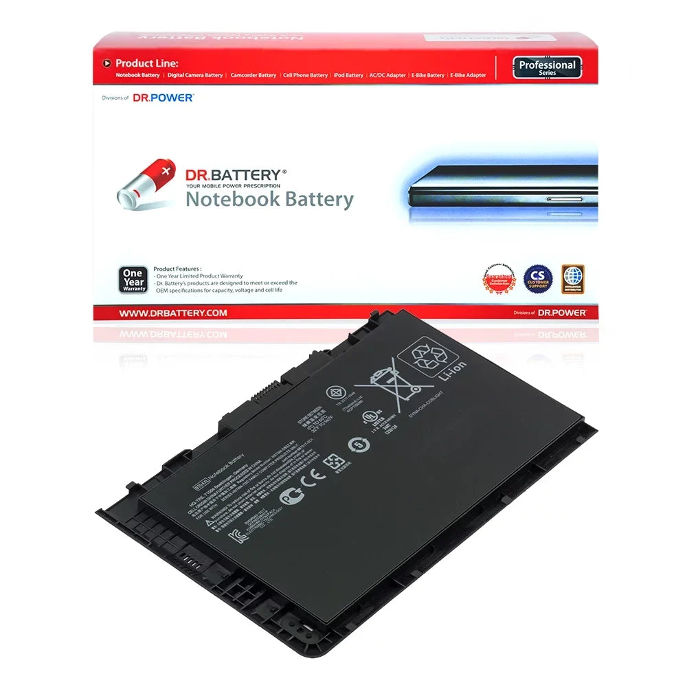 DR. BATTERY - Replacement for HP EliteBook Folio 9480m J5P81UT / 9480m J5P82UT / 9480m J8U70UA / 9480m J8V41UA / 9480m K4M53UT / 9470 / BA06XL / BT04 / BT04XL / H4Q47AA / H4Q48AA / H4Q48UT