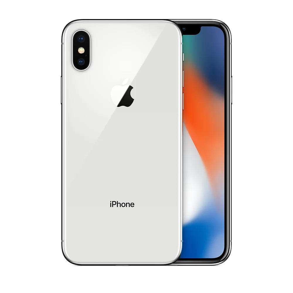 Restored Apple iPhone X 256GB Sizeilver Fully Unlocked ( Verizon + AT&T + T-Mobile) Sizemartphone (Refurbished)