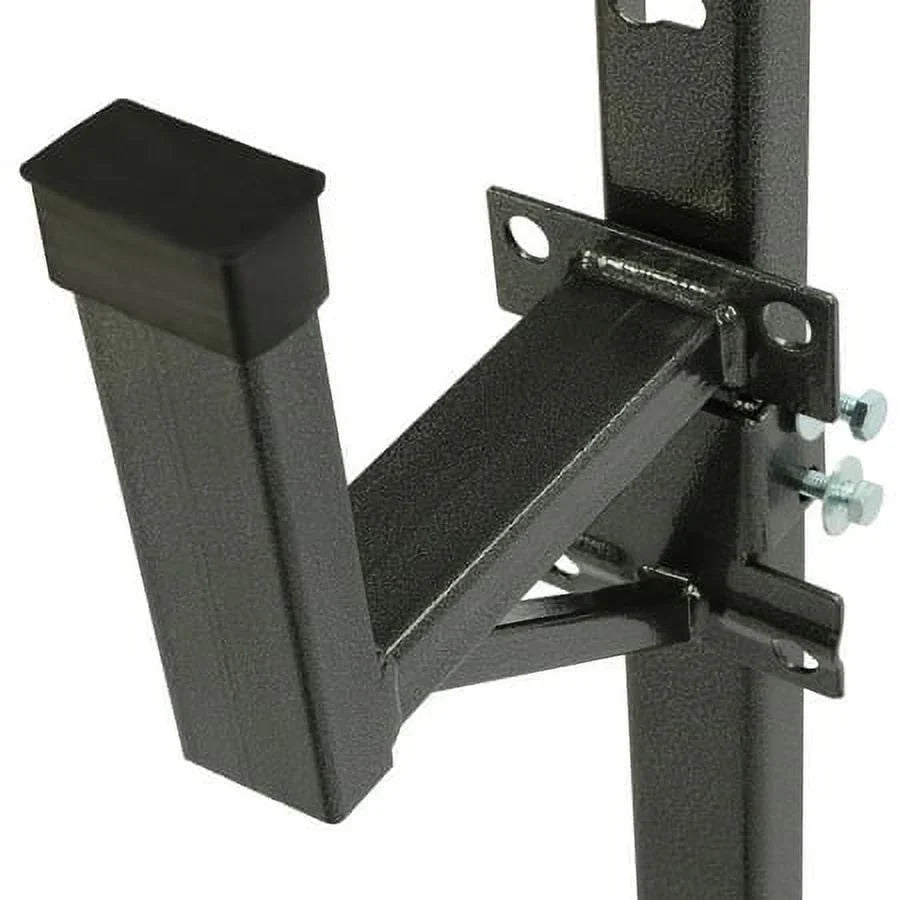 Kojem Adjustable Universal Trailer Ladder Rack Sizeide Mount 2 Bars for Enclosed Cargo Trailer Exterior Out Sizeide Wall - Carry 1 or 2 Ladders