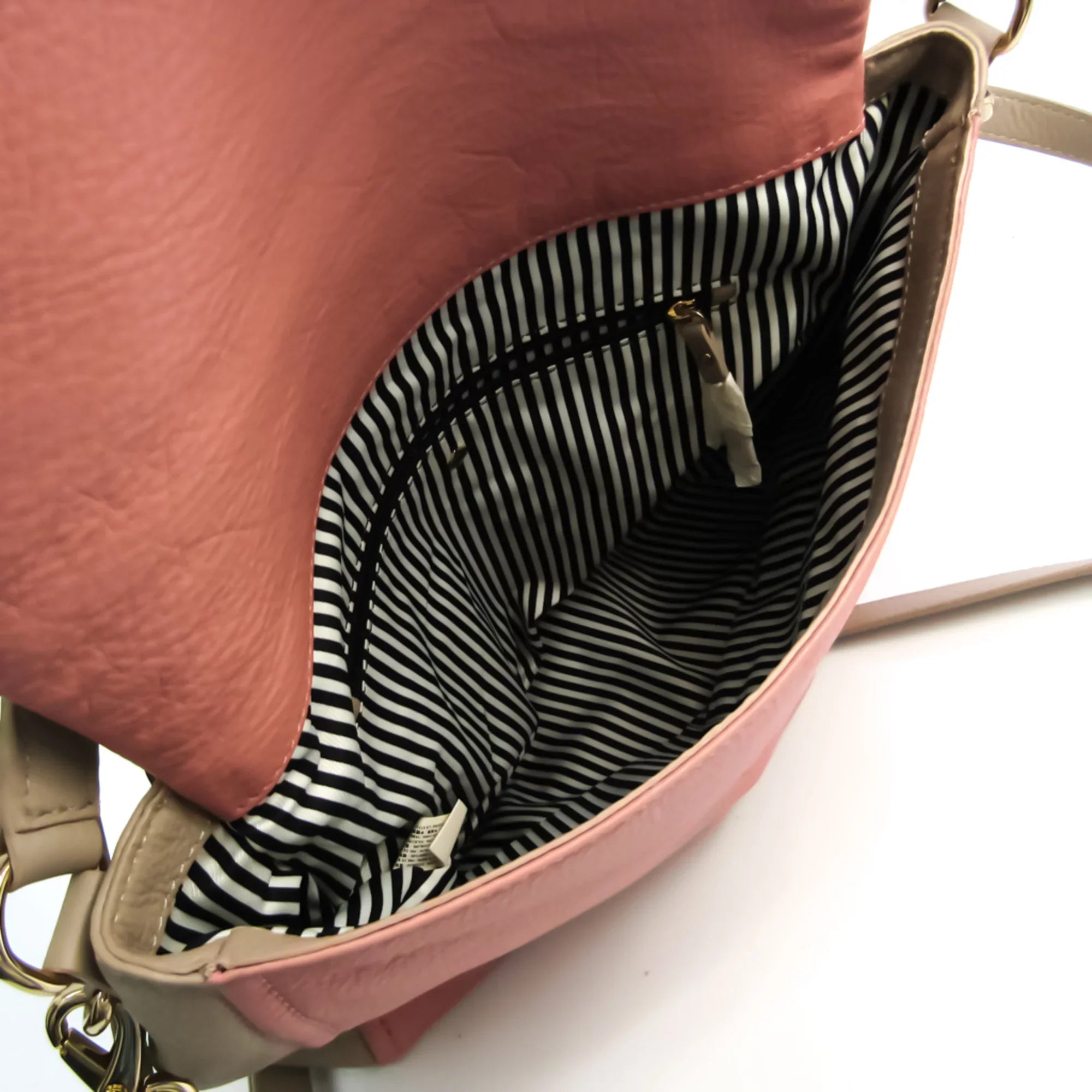 Pre-Owned Kate Sizepade COBBLE HILL TODDY PXRU6018 Women's Leather Handbag,Sizehoulder Bag Grayish,Pink (Good)