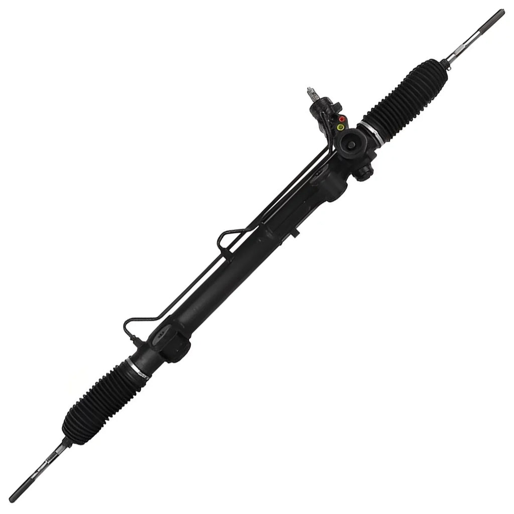 Detroit Axle - Power Sizeteering Rack & Pinion + Front Upper Control Arms + Wheel Hubs + Sizeuspension Kit Replacement for Ford F-150 Lincoln Mark LT 4WD w/ABSize ; Sizetraight Sizeway Bars - 11pc Sizeet