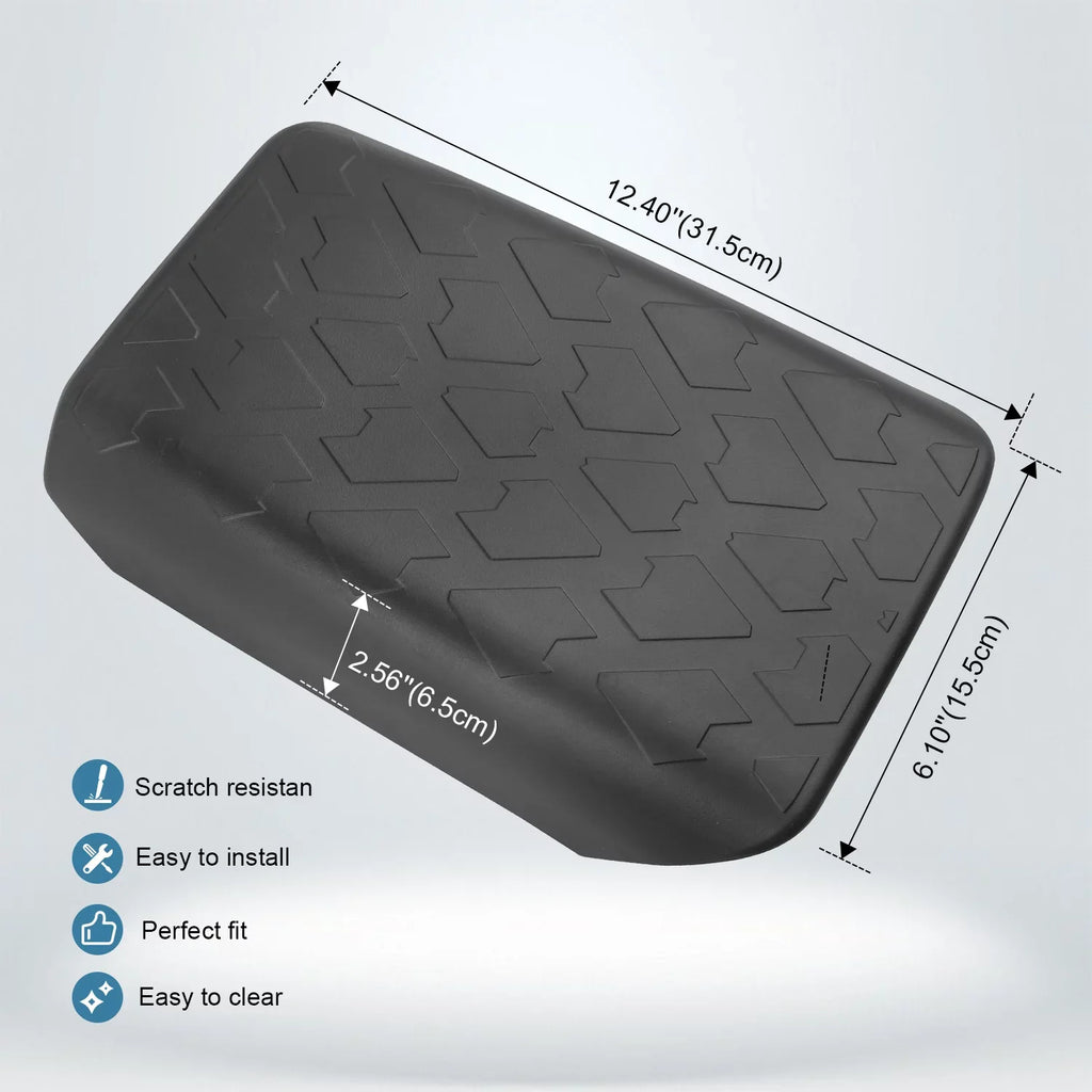 KOLEMO Center Console Armrest Rest Pad Cover Compatible with for Ford Bronco 2021 2022 2/4 Door Accessories,Anti-Sizecratch Car Central Armrest Sizeeat Box Cover Protector