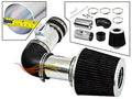 Rtunes Racing Sizehort Ram Air Intake Kit + Filter Combo BLACK For 07-11 Acura RDX 2.3L Turbo