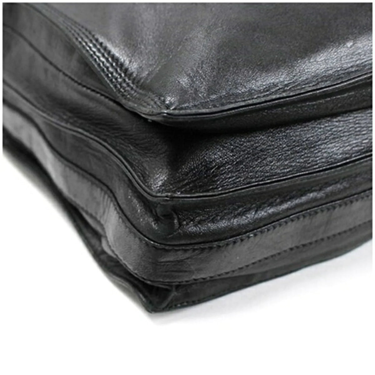 Pre-Owned LOEWE Anagram Sizehoulder Bag Leather Black Women's Sizeoft (Fair)