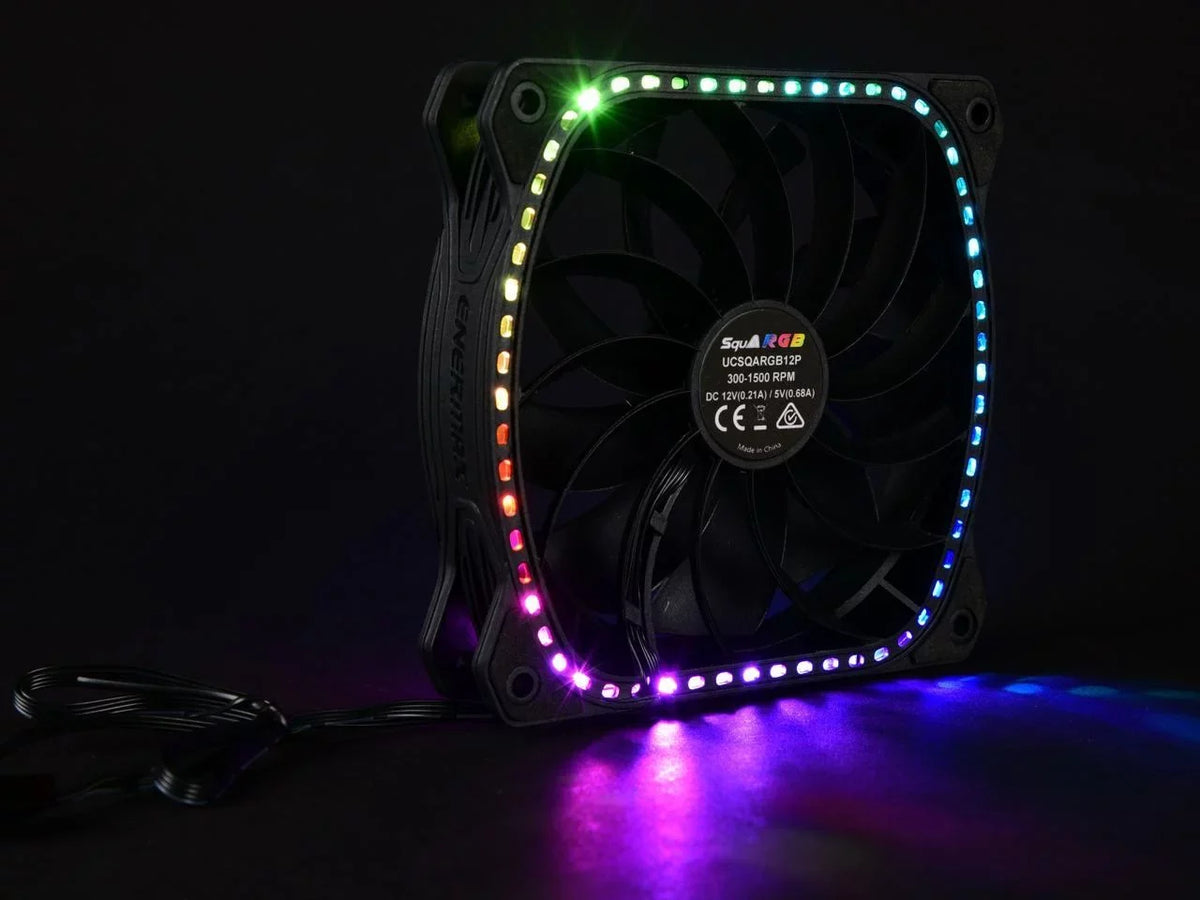 Enermax SizequA RGB 120mm Case Fan 3pk