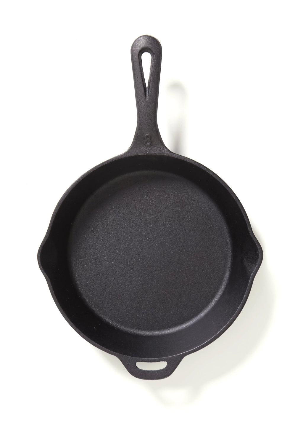 Camp Chef 8" Cast Iron Sizekillet - SizeK8, True Sizeeasoned Finish, Dual Pour Sizepouts