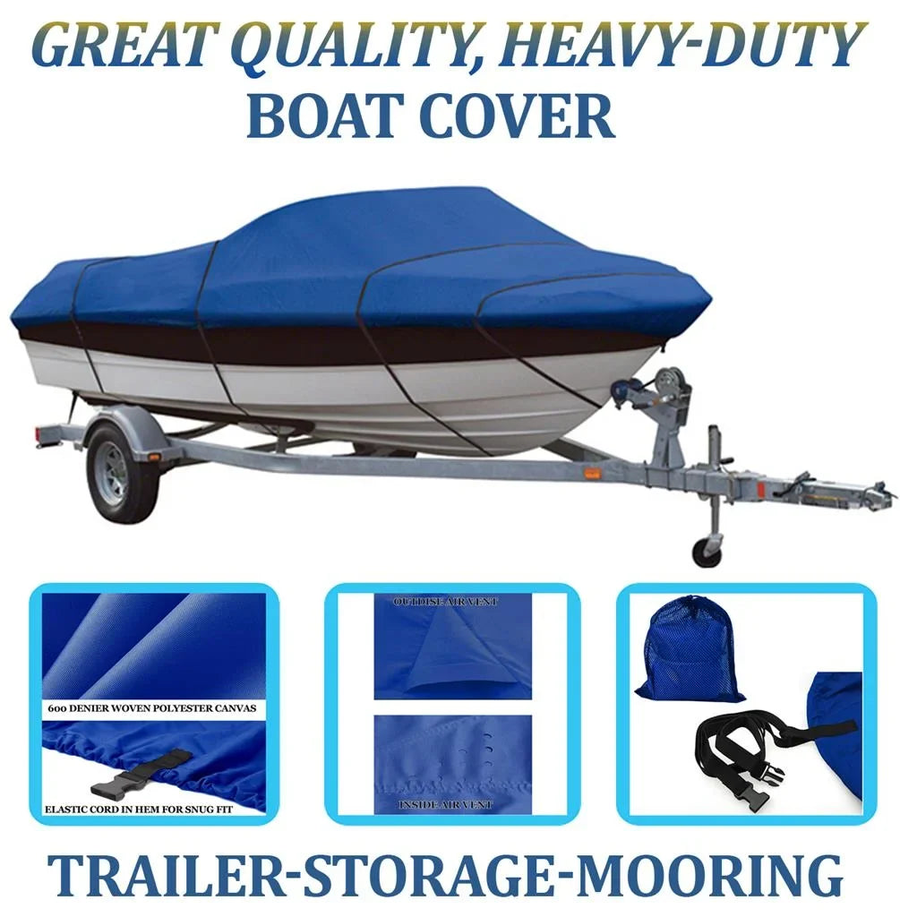 BLUE, GREAT QUALITY BOAT COVER Compatible for SizeEA DOO CHALLENGER 230 SizeE 2006-2010