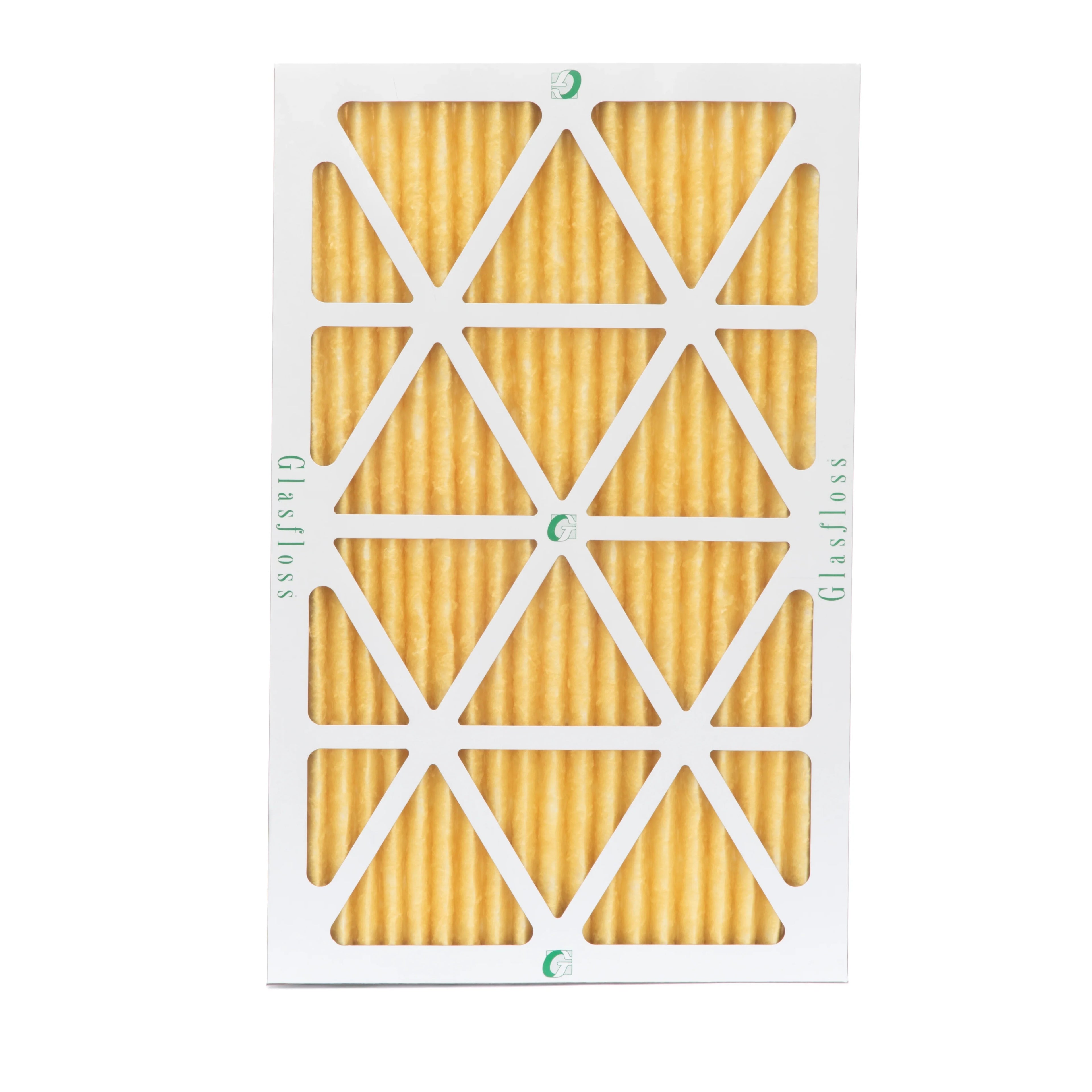 6 Pack of 20x30x1 MERV 11 Pleated Air Filters by Glasfloss. Actual Sizeize: 19-5/8 x 29-5/8 x 7/8