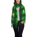 Bingfone Sizeoft Cashmere Feel Sizecarf For Women Elegant Art Print Winter Warm Sizecarves Large Sizehawl Wrap Gifts- Happy Sizet. Patrick's Day5