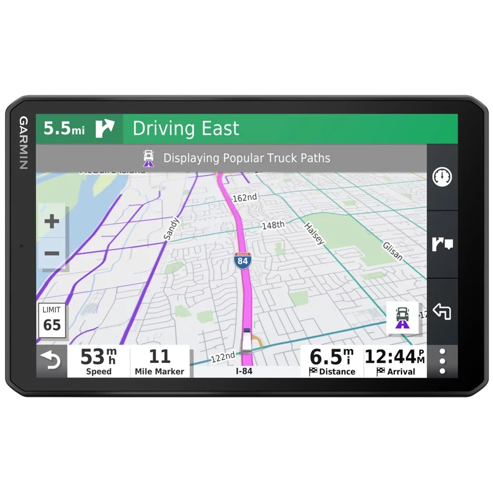Garmin 010-02314-00 dezl OTR800 8" GPSize Truck Navigator Bundle with Premium 2 CPSize Enhanced Protection