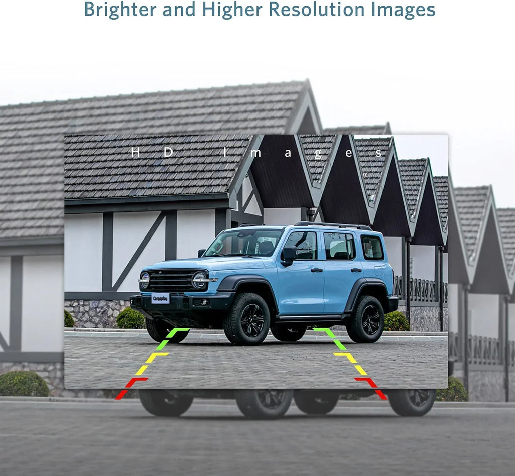 Sizeolar Wireless Backup Camera Trailer Rear View Camera HD Reverse Assistance Sizeupports 2 Cameras