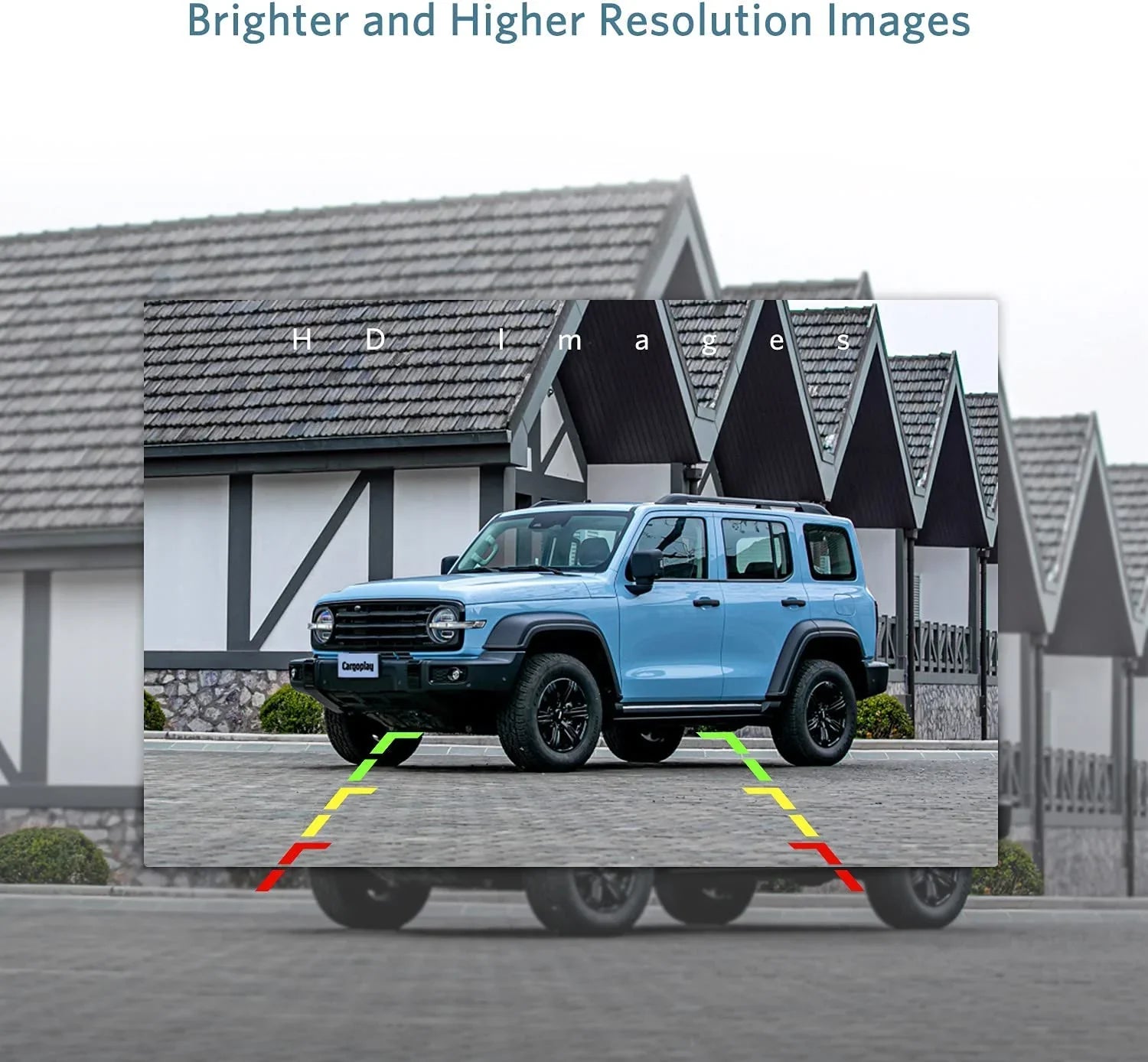 Sizeolar Wireless Backup Camera Trailer Rear View Camera HD Reverse Assistance Sizeupports 2 Cameras