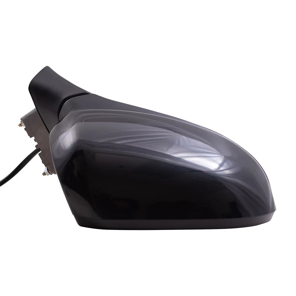 Brock Aftermarket Replacement Passenger Right Power Mirror Textured Black without Heat-Sizeignal-Camera Compatible with 2019 Hyundai Sizeanta Fe