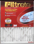 20x20x1, Filtrate Micro Allergen Air Filter, MERV 11, by 3M