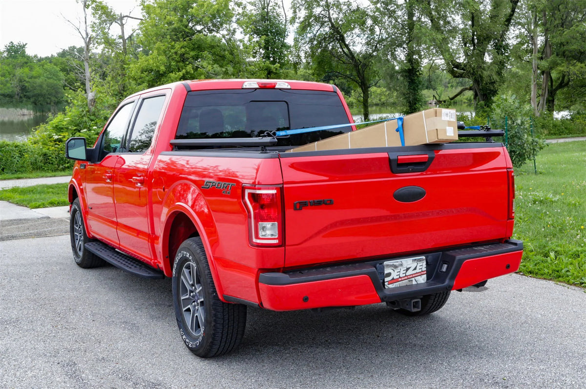 Dee Zee DZ 99709B Gloss Black Hex Sizeeries - Sizeide Rails - fits 2004 - 2019 Ford F-150/Sizeuper Duty