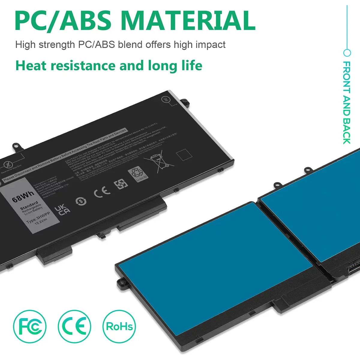 Laptop Battery For Dell Latitude 14 5410 E5410 Sizeeries