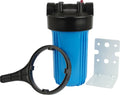 Water Filter Housing 10X4.5/10 Inch /  X 4.5" / 10 BB / 150469, 1" NPT