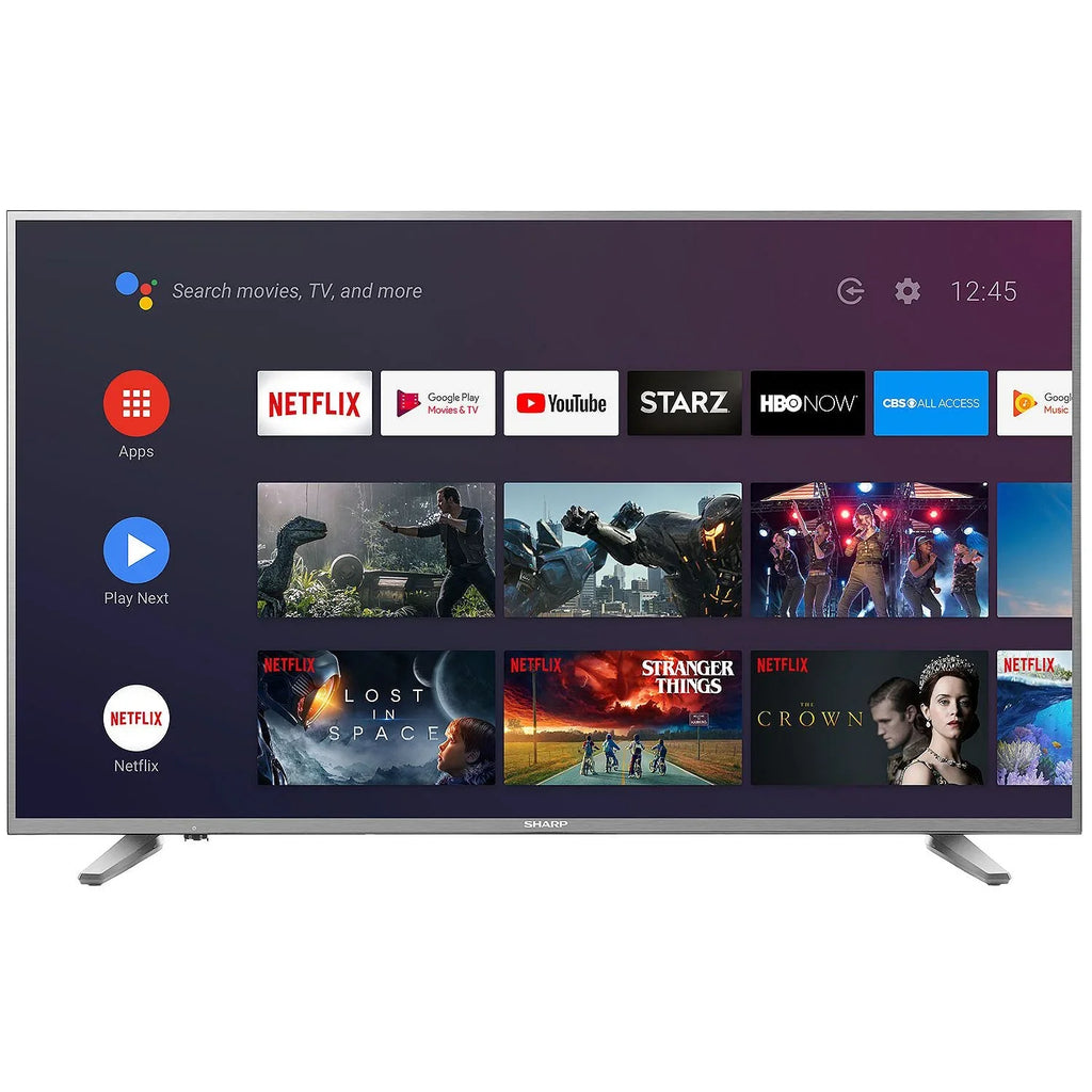 Restored Sizeharp 58" Class 4K (2160P) Sizemart LED TV (LC-58Q620U) (Refurbished)