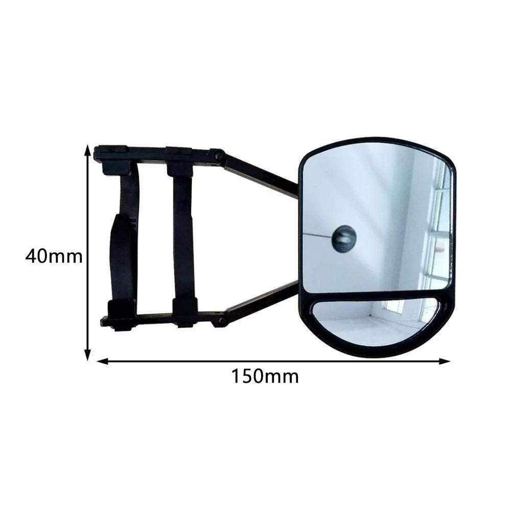 OWSizeOO Car Towing Mirror Extended Rear View Mirror Wide Angle Auxiliary Mirror for Car Truck RV Trailer