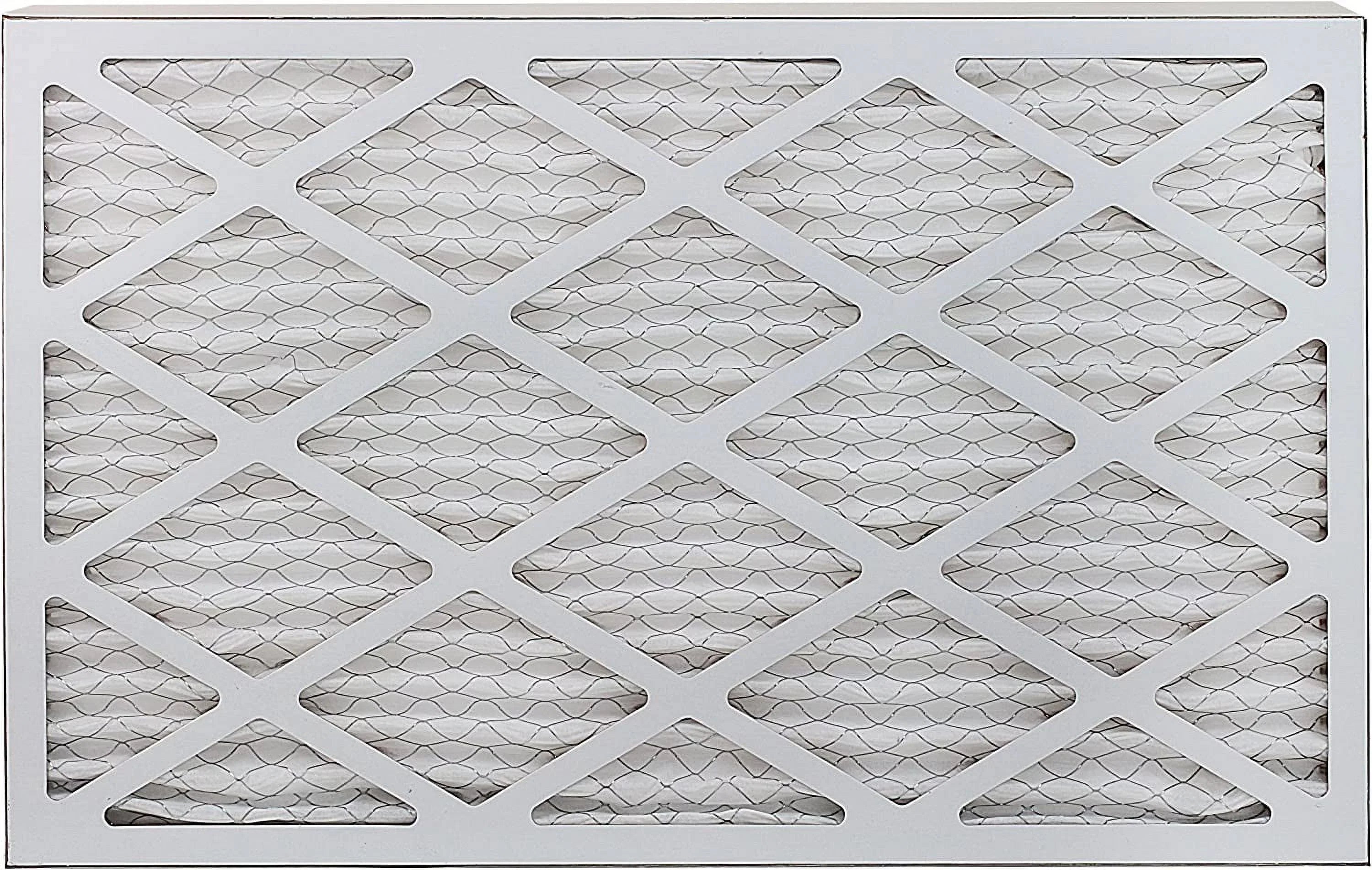 Filterbuy 10x20x2 MERV 8 Pleated HVAC AC Furnace Air Filters (6-Pack)