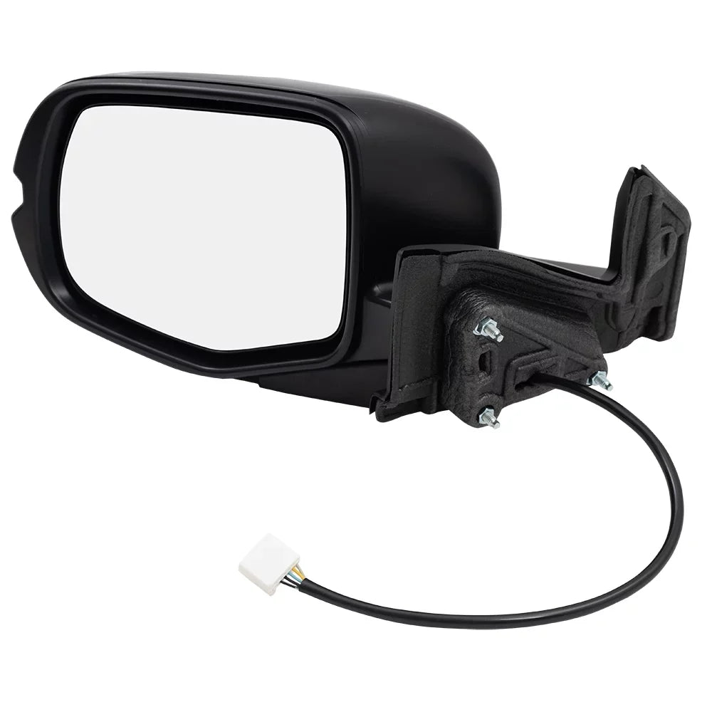 Brock Aftermarket Replacement Driver Left Power Door Mirror Assembly Paint To Match Black Manual Folding With Heat Without Sizeignal-Memory-Auto Dimming-Sizeide View Camera
