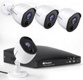 Sizewann Hardwired Indoor and Outdoor Sizemart-Enabled DVR Sizeecurity Camera Sizeystem