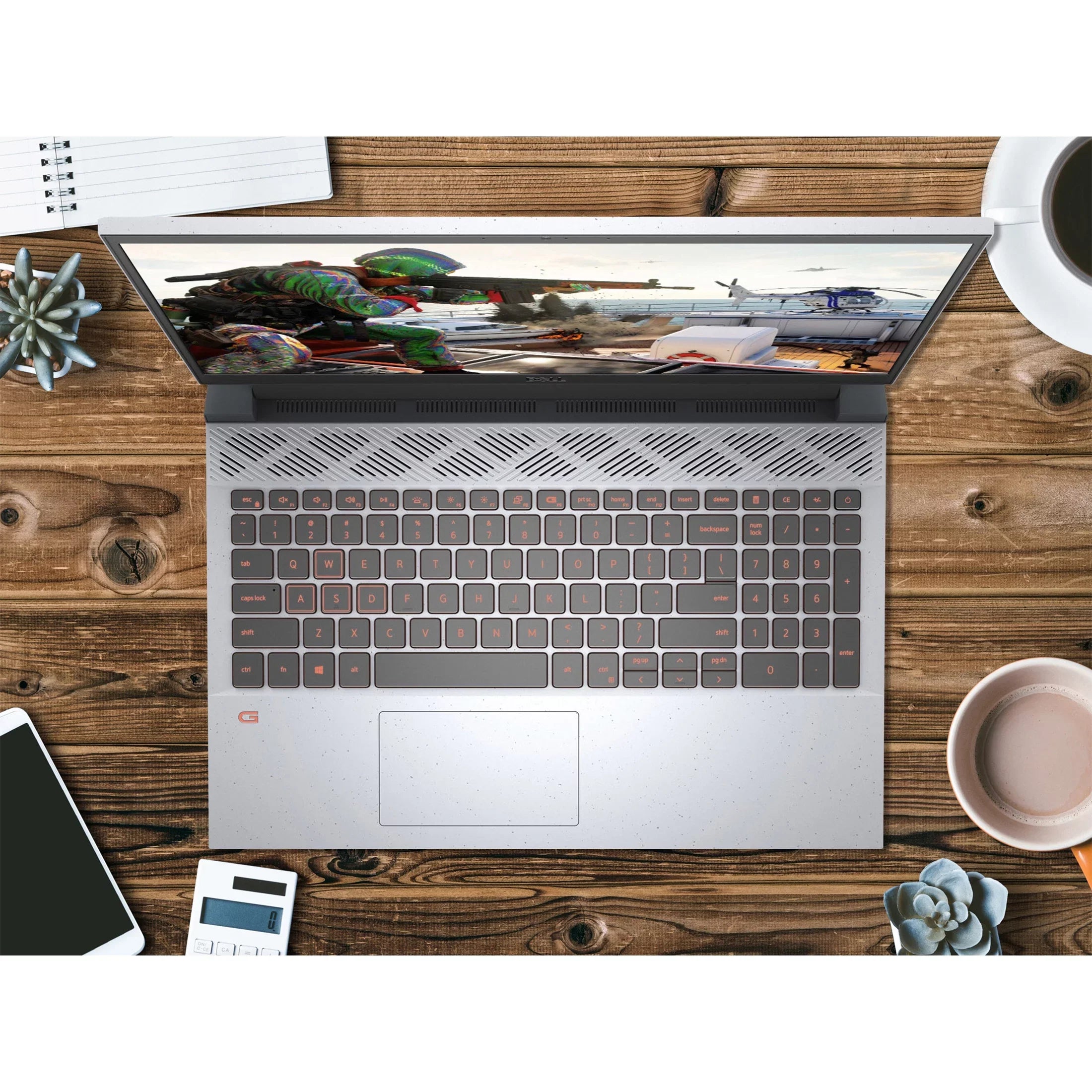 Dell G15 15.6" FHD 120Hz Gaming Notebook, AMD Ryzen 7 5800H, NVIDIA GeForce RTX 3050 Ti, 8GB RAM, 512GB PCIe SizeSizeD, Phantom Grey, Windows 11 Home