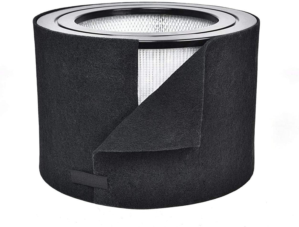 MorexLab Filters Replacement 24000 HEPA Filter & Carbon Pre Filter Kit For Honeywell 50250 50250-Size OEM Part Number 24000 (1 HEPA + 1 Carbon Pre-Filter)