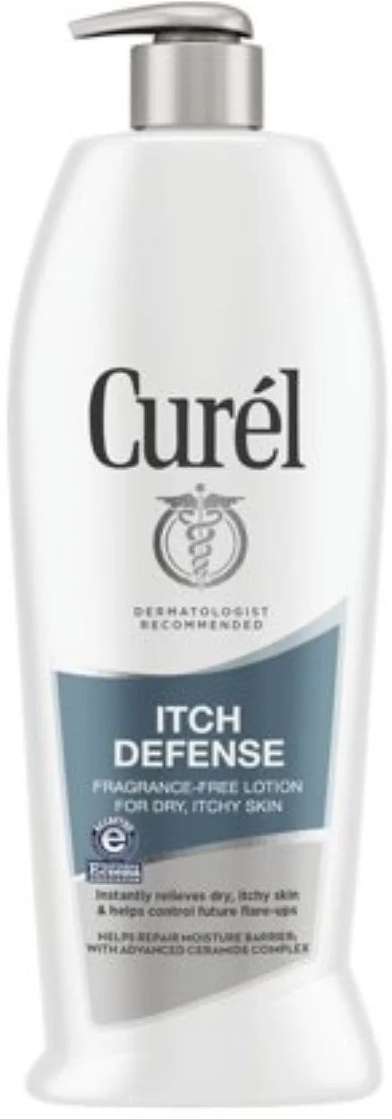 Curel Itch Defense Sizekin Moisture Lotion 20 oz (Pack of 2)