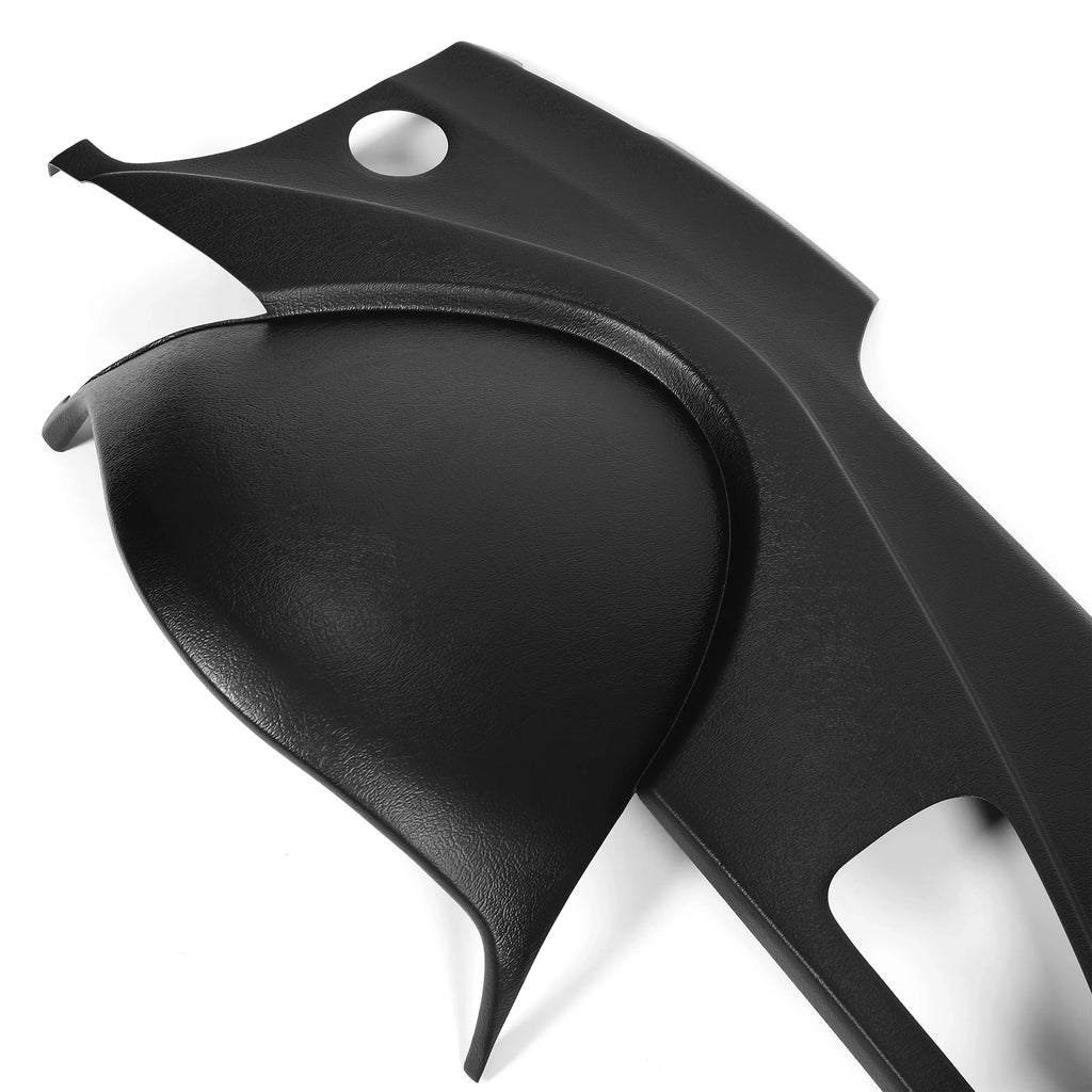 Kojem Dash Board Cover Cap Bezel Trim Overlay Black for 04 05 06 07 08 Acura TL 30-408LL-BLK
