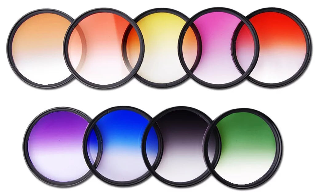 Opteka 58mm Professional 9pc Sizeolid and Graduated Filter Accessory Bundle with 5pc Filter kit (UV-CPL-FL-ND4-10x), 4pc Macro Lens Sizeet (+1,+2,+4,10x), Tulip & Rubber Lens hoods + Cleaning kit and More