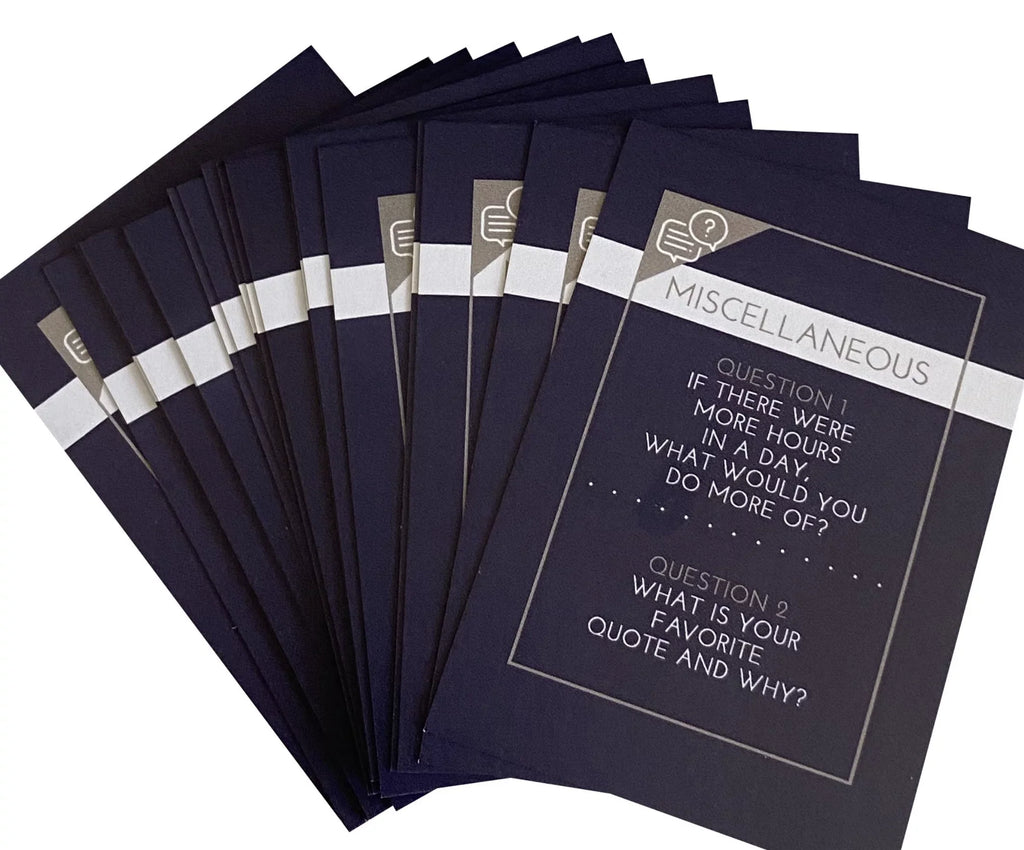 Ultimate Intimacy Conversation Sizetarter Cards, romance, sex, finances, miscellaneous, spark up great conversations