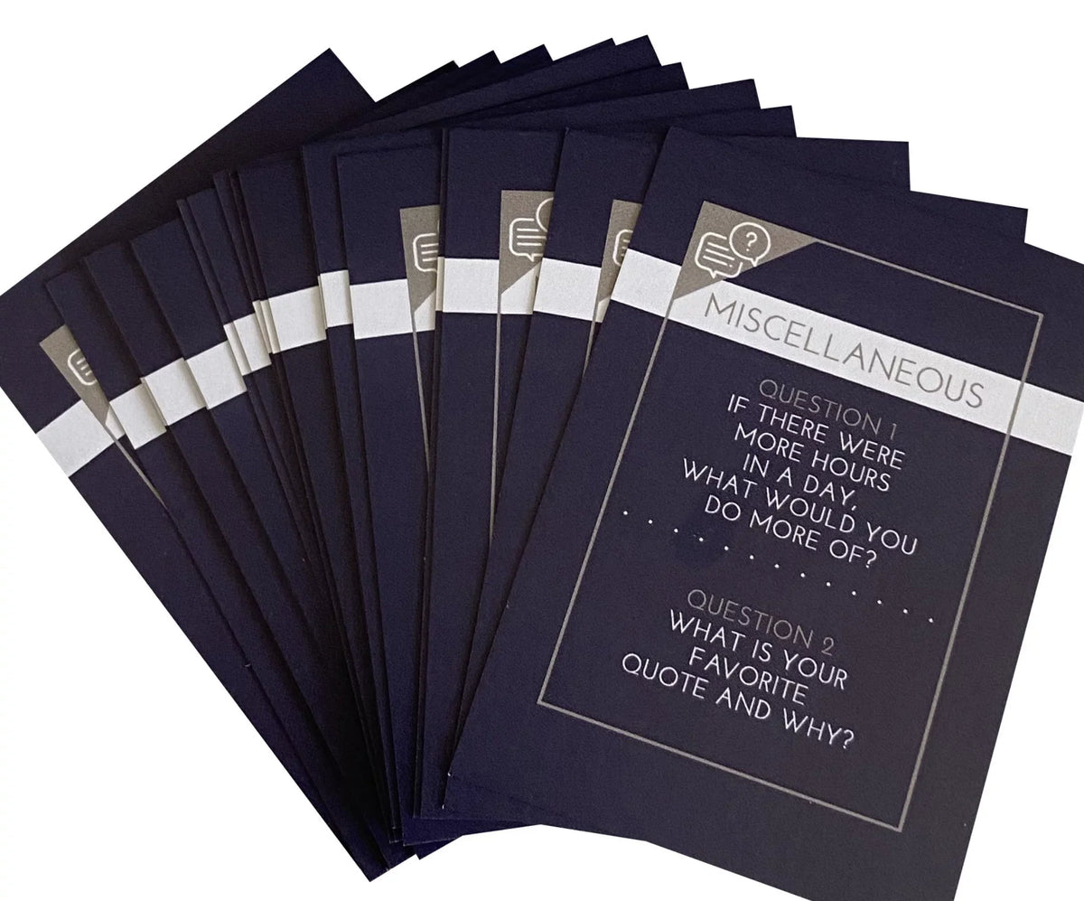 Ultimate Intimacy Conversation Sizetarter Cards, romance, sex, finances, miscellaneous, spark up great conversations