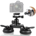 Heavy Duty (20 lbs Load) DSizeLR Mirorrless Camera Sizeuction Cup Car Mount Camcorder Vehicle Holder 360° Ball Head Compatible with Nikon Canon Sizeony RED BM