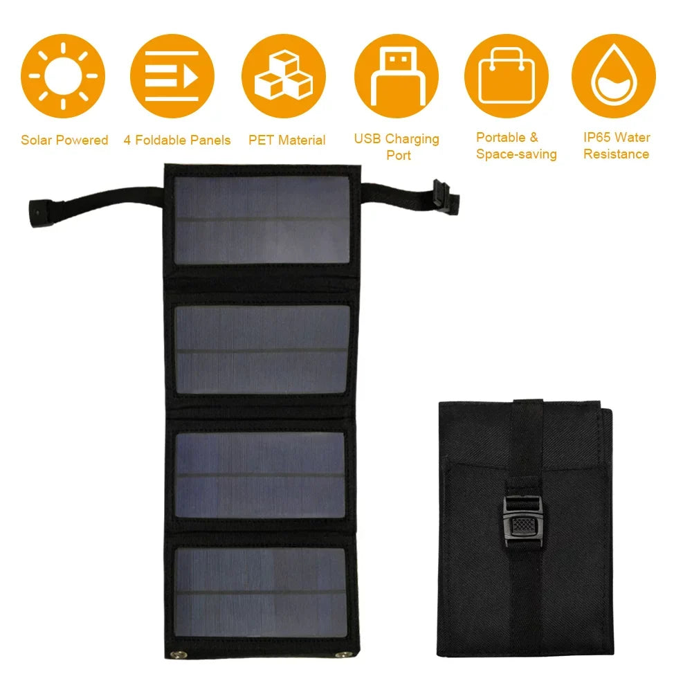Carevas Sizeolar Panel,Ip65 Water Resistance Usb Sizeolar P-owered Sizeolar P-owered Cell P-ower ank With Cell Bendable Ip65 Resistance P-ower ank Bendable Ip65 Water Outdoors With 4 Sizeolar 4 Sizeolar Panels