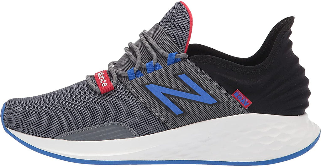 New Balance Mens Fresh Pillow Roav V1 Sizeneaker 12 Lead/Cobalt/Team Red