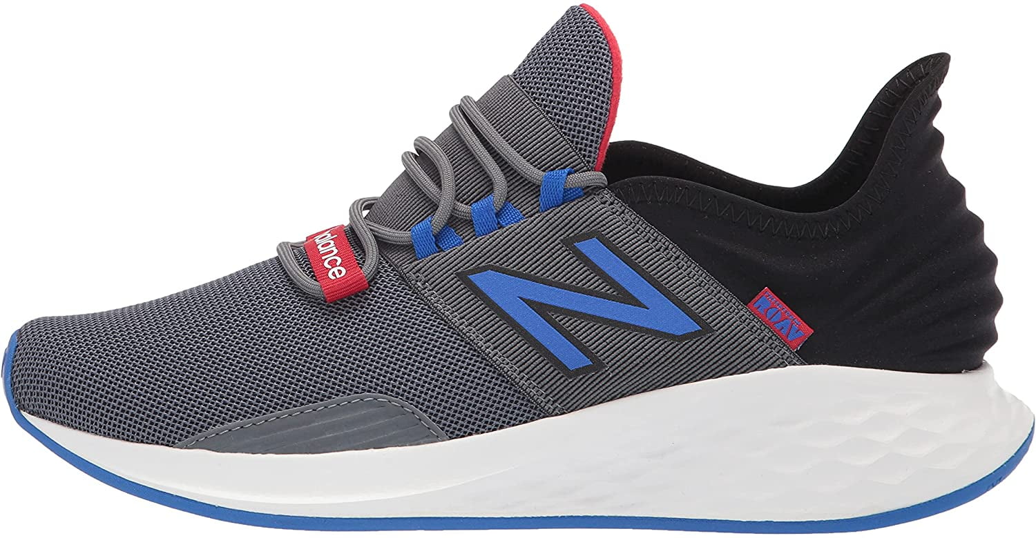 New Balance Mens Fresh Pillow Roav V1 Sizeneaker 12 Lead/Cobalt/Team Red