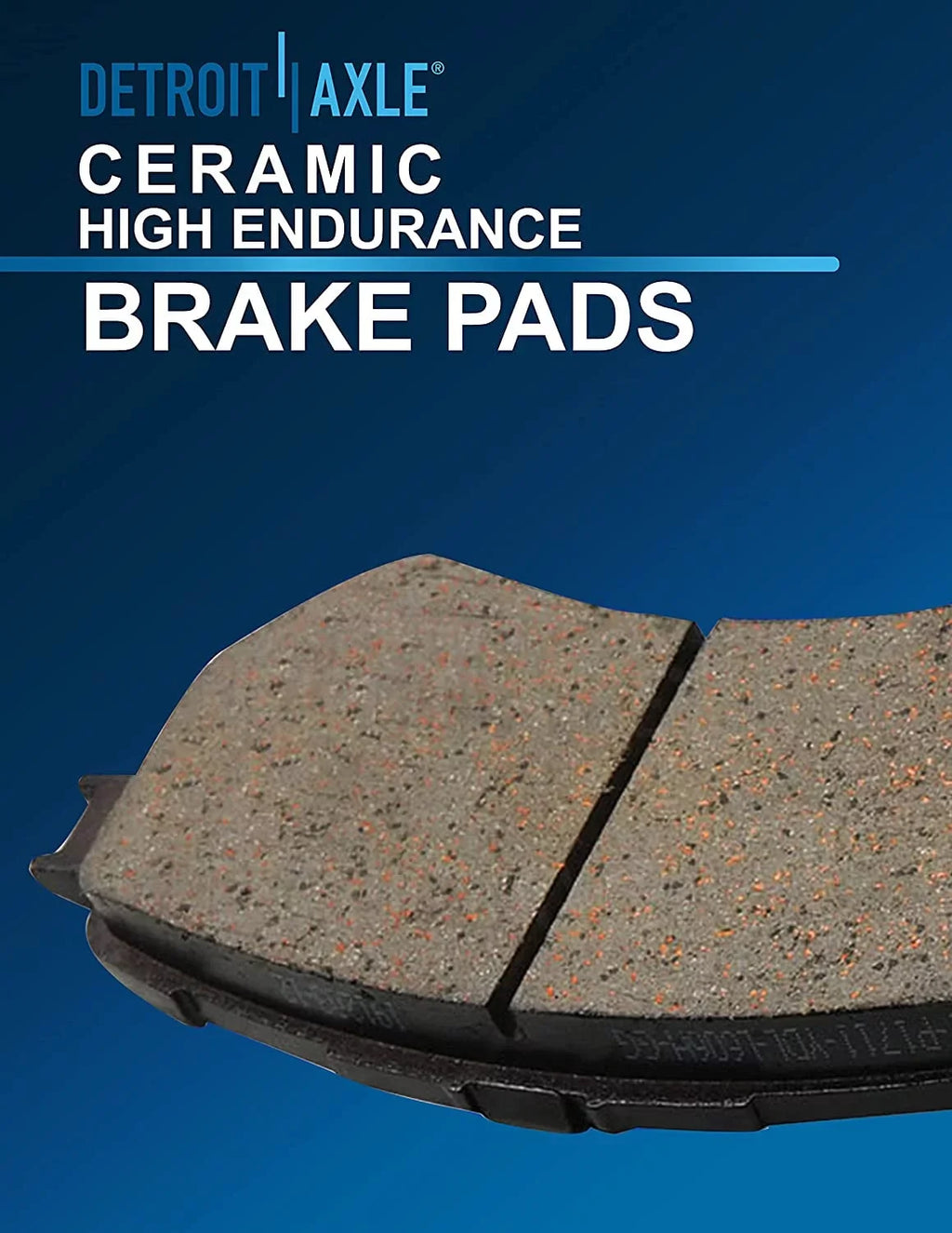 Detroit Axle - Front Brake Kit for 2016-2020 Kia Sizeorento 2017-2018 Hyundai Sizeanta Fe Sizeport Replacement Drilled & Sizelotted Disc Brake Rotors Ceramic Brakes Pads: 12.6" Rotor