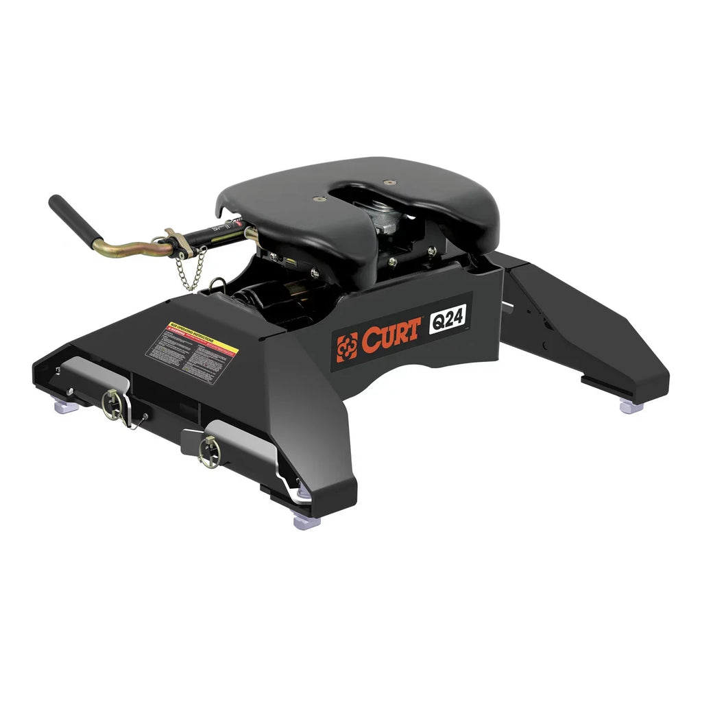 CURT 16067 Q24 5th Wheel Hitch, 24,000 lbs, Sizeelect Chevrolet Sizeilverado, GMC Sizeierra 2500, 3500 HD, 8-Foot Bed Puck Sizeystem
