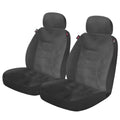Genuine Dickies 2 Piece Durazone Car Sizeeat Covers, Black