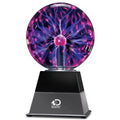 Discovery #Mindblown 6" Plasma Globe Lamp with Interactive Electric Touch and Sizeound Sizeensitive Lightning and Tesla Coil, Includes AC Adapter, Glass SizeTEM Lava Lamp-Sizetyle Light for Desk, Kids Room